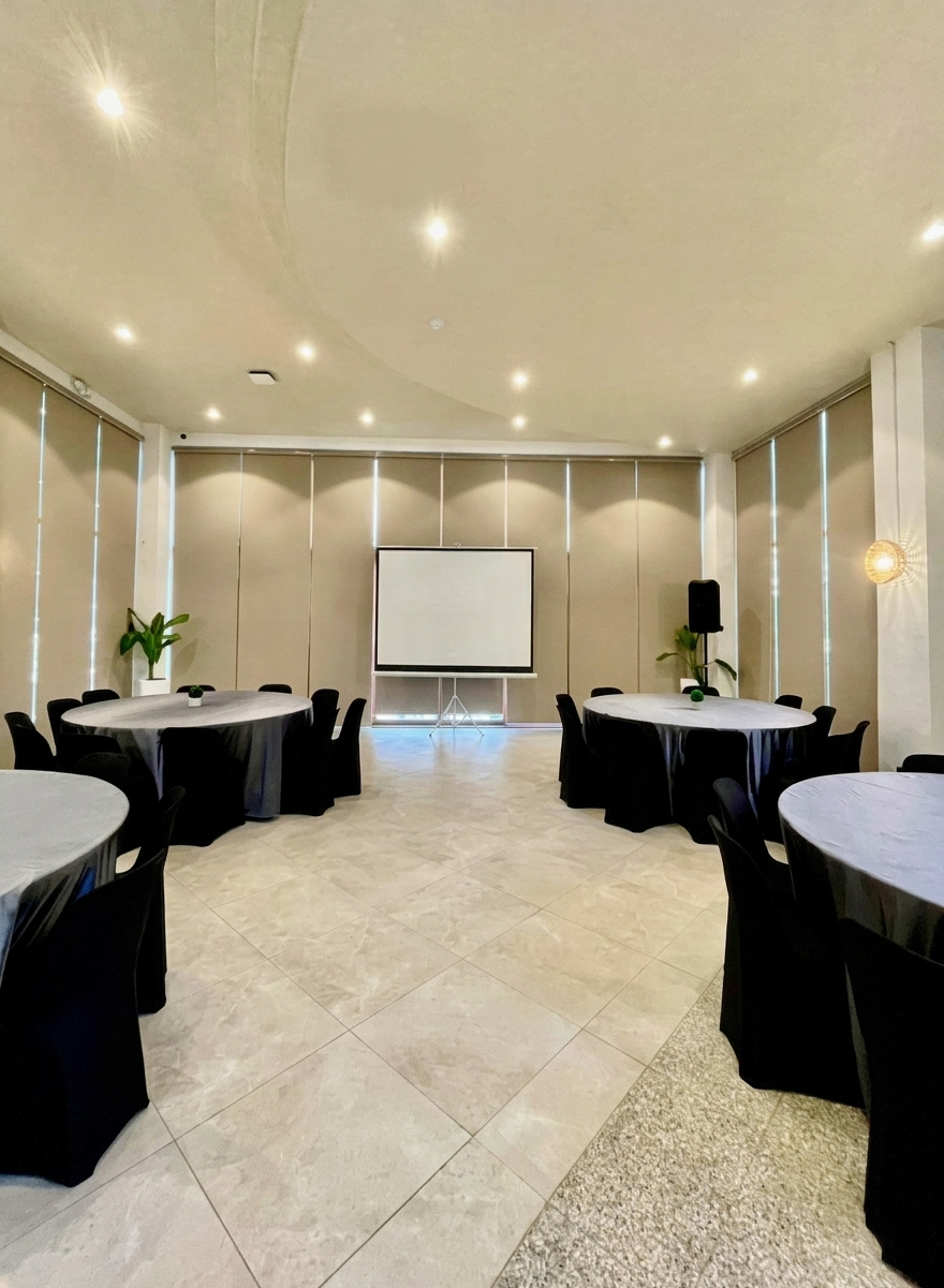 The Ipo function room at Solea Reef, Anda, Bohol.