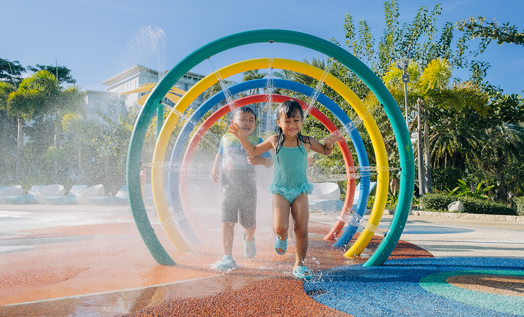 Children's play area at Solea.