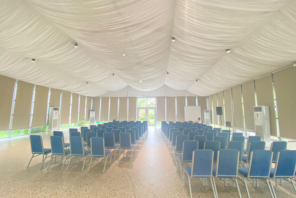 Glass House event space.