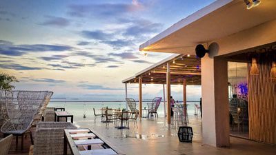 Salt & Sky rooftop bar.
