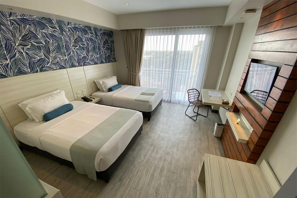 Premier City View room at Solea Mactan.